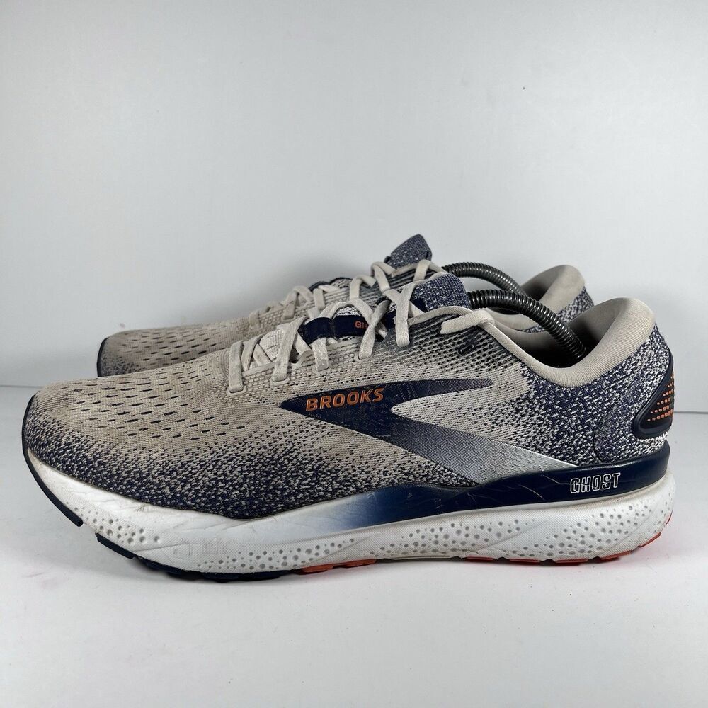 Brooks Ghost 16 Lace Up Athletic Shoes Sneakers Men's Size 12.5 - Picture 3 of 8